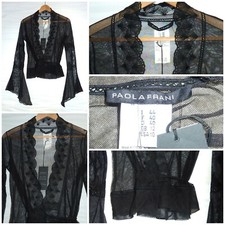 GIACCA PAOLA FRANI STRIKING - GB 12 / I 44 / US 10 - NUOVA CON ETICHETTE