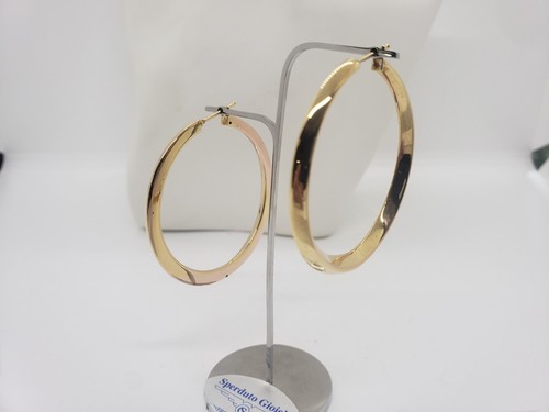 Orecchini cerchio oro - in,