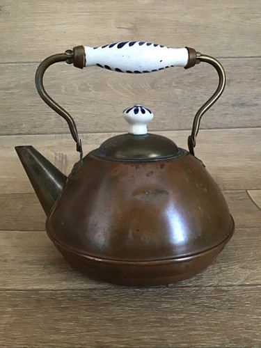 Antico bollitore ovale - antico, cucina
