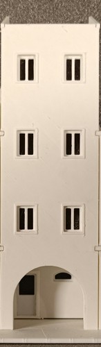 Casa per fondale plastico - , h0