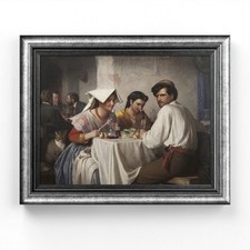Quadro "In una osteria romana"