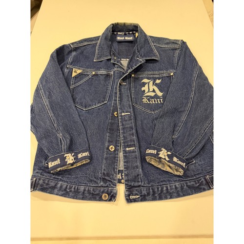 Giacca jeans karl kani - di,