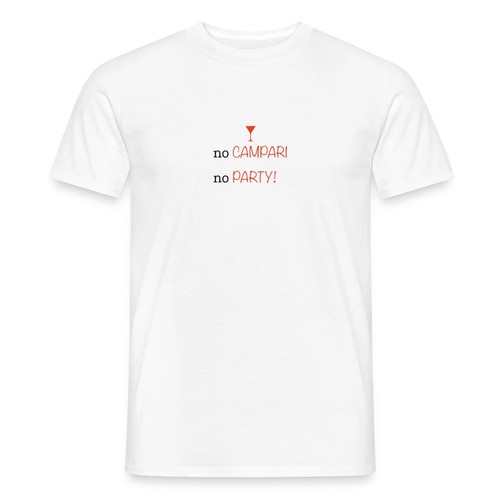 Shirt uomo campari no - no,