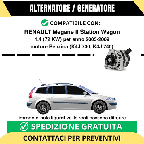 Alternatore renault megane - renault,