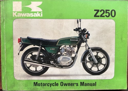 Kawasaki z250 manuale - z250-a1,