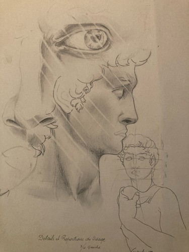 Disegno originale matita - originale,