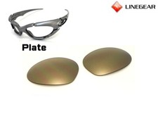 LINEGEAR Gold Mirror - Lente non polarizzata per piastra Oakley [PL-GM]