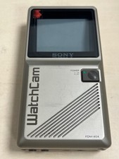 Sony FDM-404 Flat Monitor CRT Black & White Vintage Display