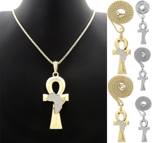 Collana catena cubana ankh - cubana,
