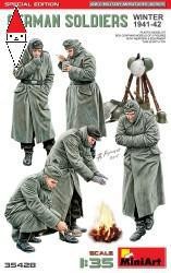 Mini art german soldiers - mini, 1/35