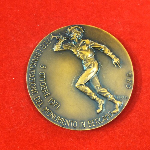 Bergamo medaglia 1971 - bergamo,