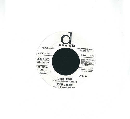 Disco giri donna summer - 45,