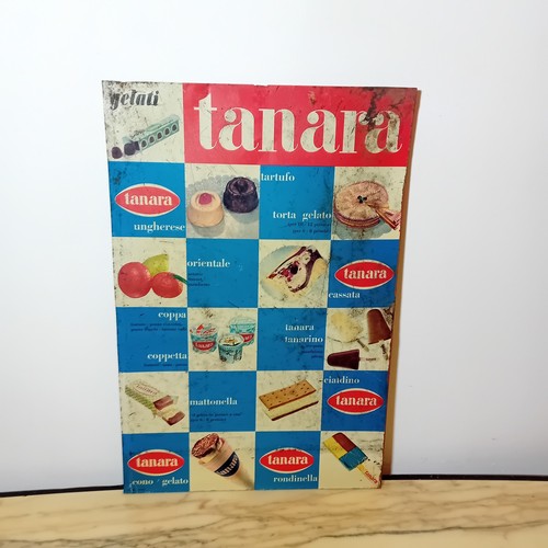 Insegna tabella gelati tanara - tabella,