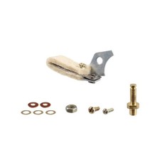 KIT FELTRO E SQUADRETTA LUBRIFICAZIONE PERNO VENTOLA PER VESPA 125 1961-1962