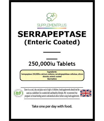 Integratore serrapeptasi - +, |