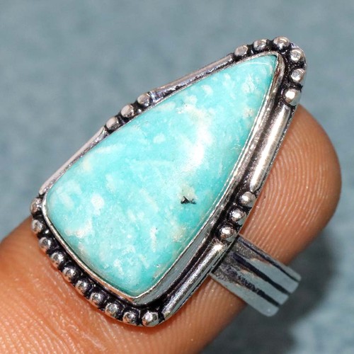 Anello amazzonite placcato