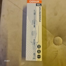 2 X OSRAM POWERSTAR HQI-TS 150W NDL RX7s-24 lampada joduri metallici