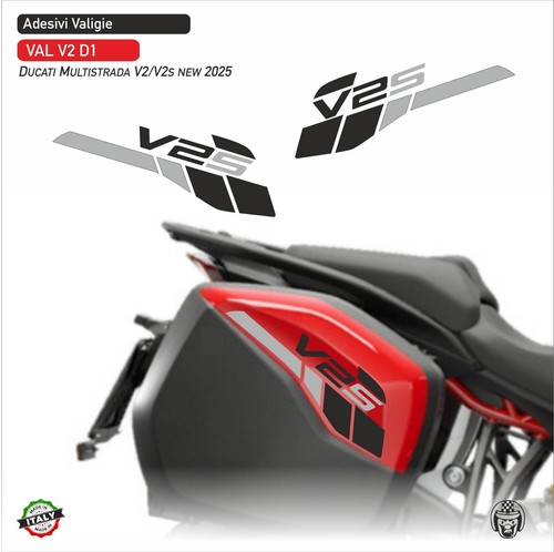 Kit adesivi valigie ducati - valigie,