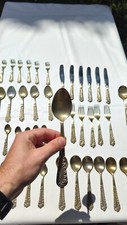 Set posate vintage placcate - posate,