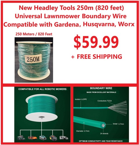 Headley tools 250m filo - headley,