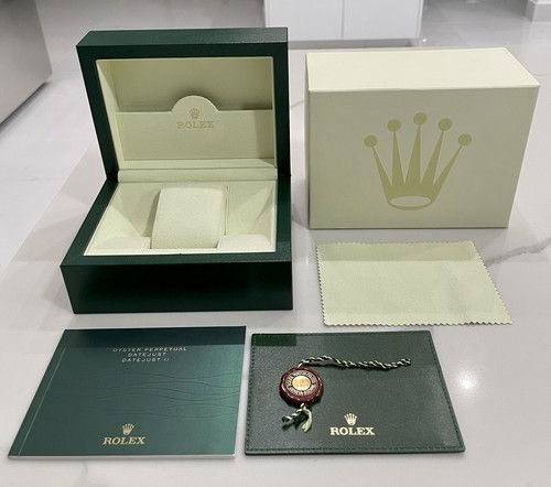 Oem rolex datejust watch box - watch,