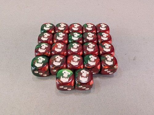 Set dadi warhammer 40k - set, orco