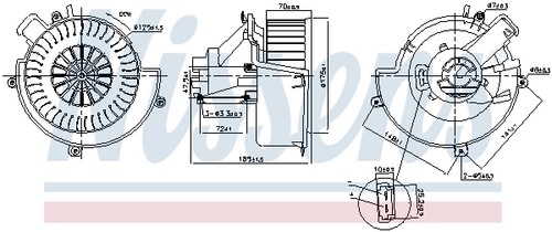 Soffiatore interno adatto - adatto, a