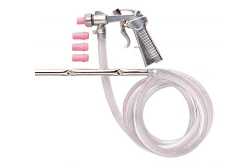 Pistola sabbiatrice con ugelli - pistola,
