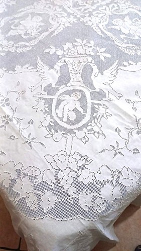 Copriletto matrimoniale lino