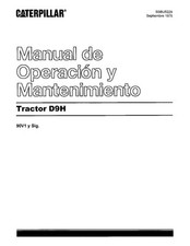 Caterpillar D9H Tractor de
