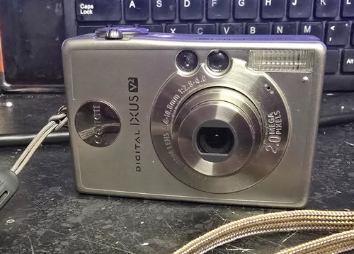Fotocamera canon digital ixus - fotocamera,