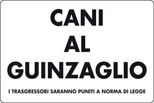 Cartello segnaletico cani - segnaletico, al