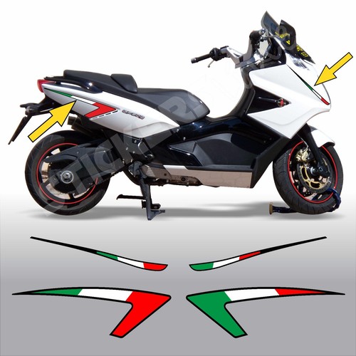 Adesivi gilera gp800 tricolore - adesivi,