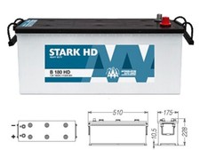 BATTERIA TRATTORE CAMION 120Ah