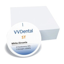 Blocco zirconi dentali