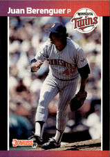 card baseball 1989 Donruss #81c Juan Berenguer