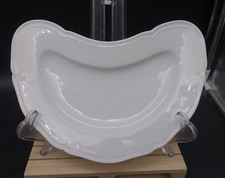 Mezzaluna porcellana bianca