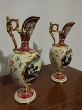 Coppia di Vasi in ceramica gualdo tadino