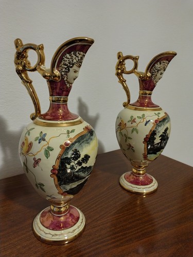 Coppia vasi ceramica - coppia, di