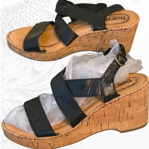 Sandali con zeppa sughero - zeppa,