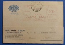 1942 AMR - ditta A. Bardi (Arezzo) - affrancatura meccanica rossa