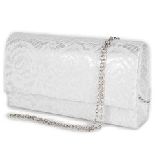 Pochette bianca donna