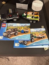 Lego city suv with watercraft - suv,