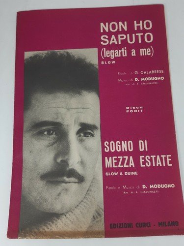 Domenico modugno non ho - -,