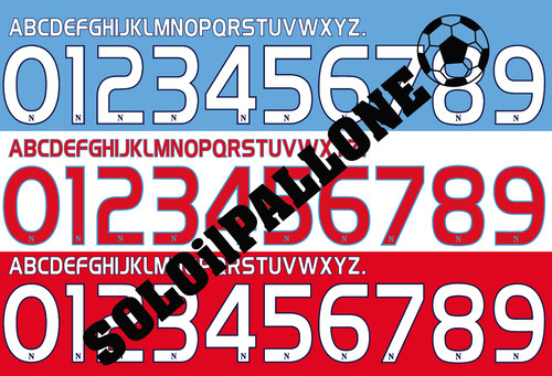 Kit nome numero plastichina - +,