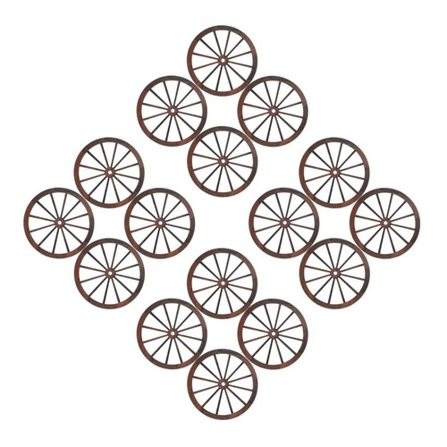 Ruota carro legno rustica - carro, in
