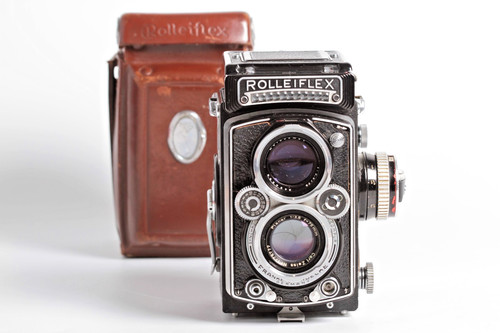 Rolleiflex tlr 6x6 con - rolleiflex,