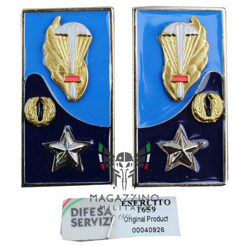 Mostrine metallo smaltato - , da