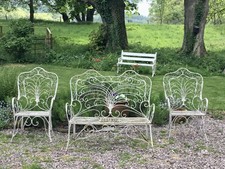 Panchina da giardino vintage