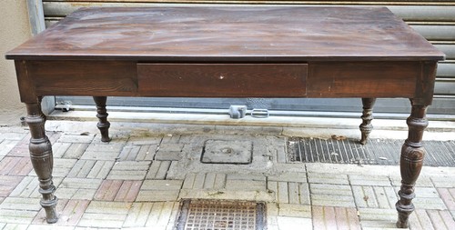 Antico tavolo rustico epoca - tavolo,